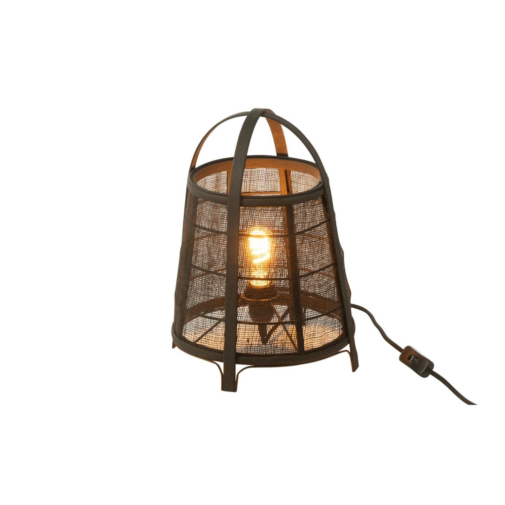 JAMPE RYA COTON/BAMBOU NOIR S