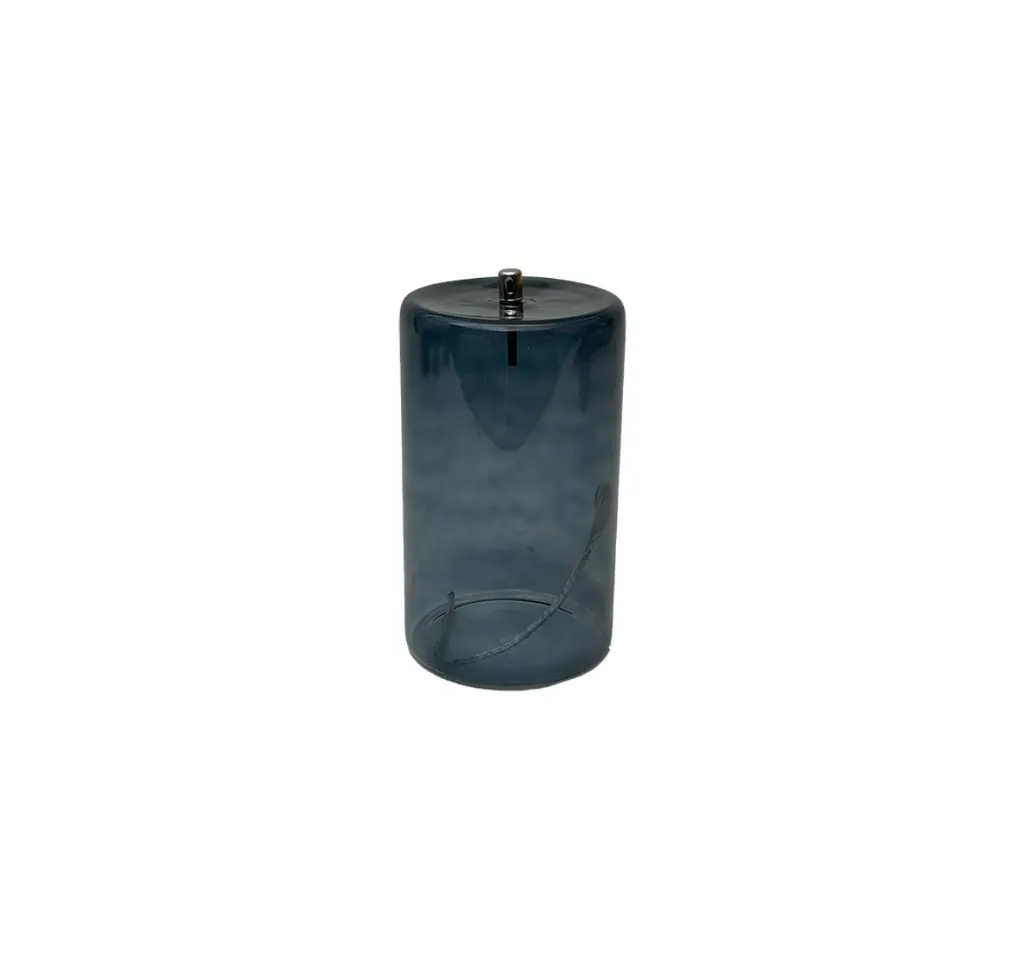 Lampe à huile cylindre- smoke -XL - BAZARDELUXE
