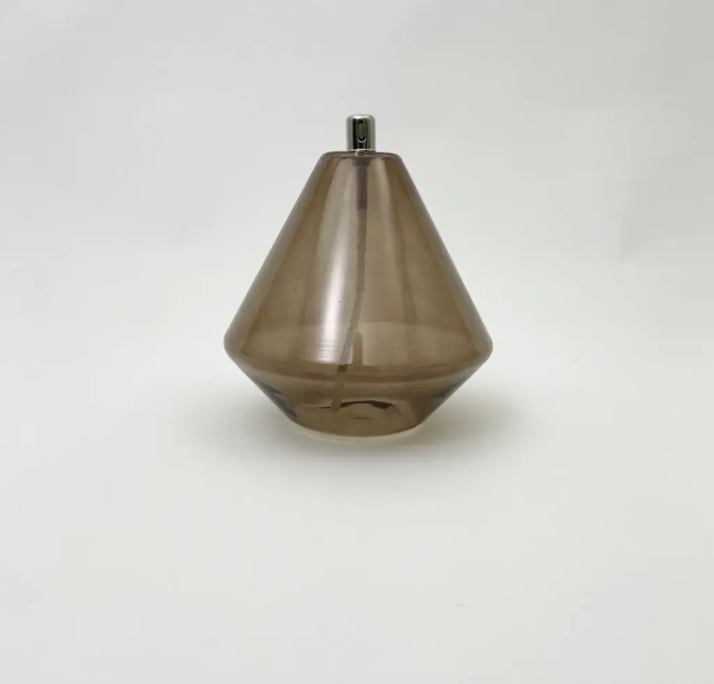 [25-2020M-BZ] Lampe à huile balise-bronze -M - BAZARDELUXE