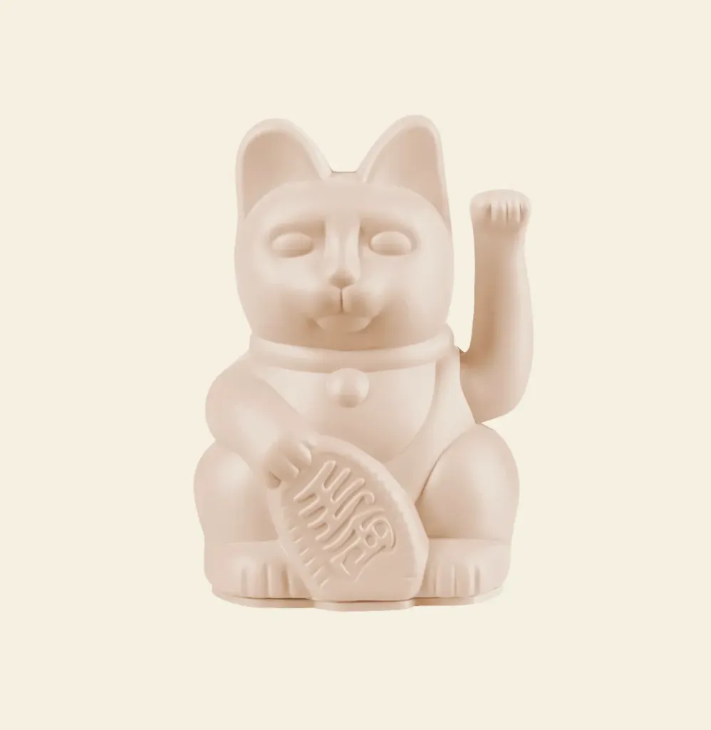 [330538] Lucky cat mini ocher - DONKEY
