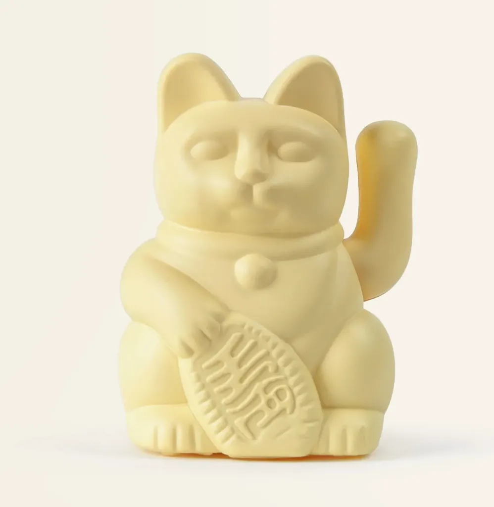 [350010] Lucky cat solar yellow - DONKEY