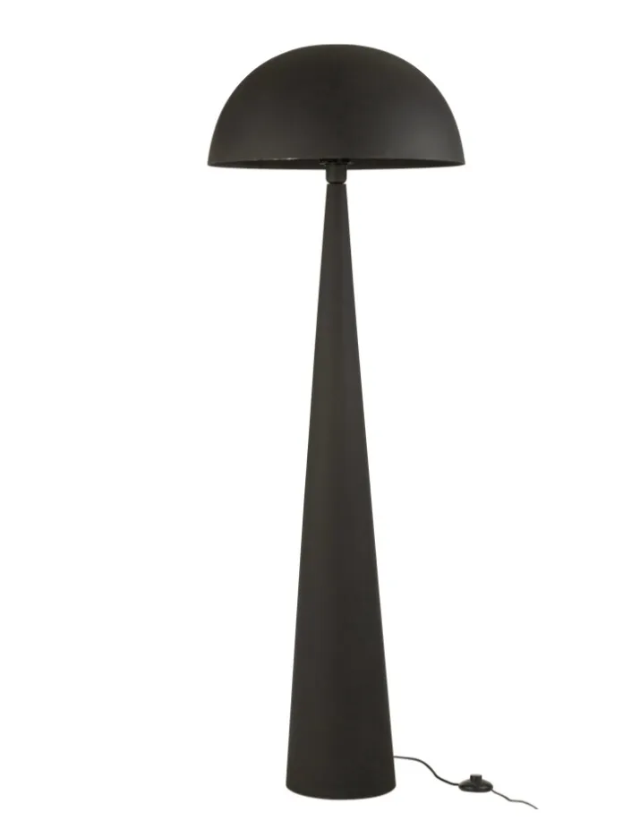 [33158] Lampe champignon métal noir L - J-LINE