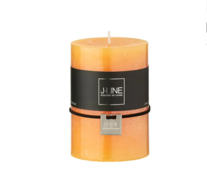 [50668] Bougie orange clair 39H - J-LINE
