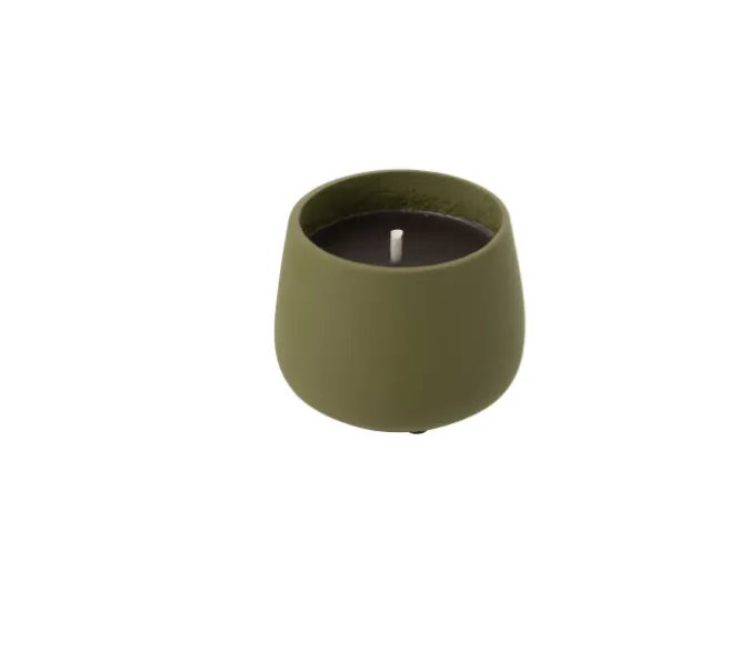 [54591] Bougie exterieure ciment vert S - J-LINE