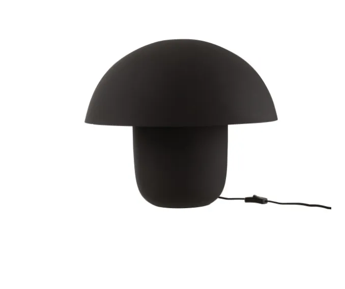 [59042] Lampe champignon métal noir S - J-LINE