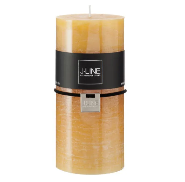 [68986] Bougie jaune L52H - J-LINE