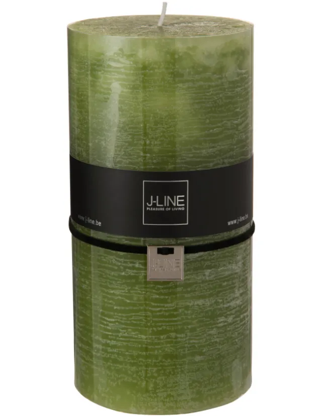 [72640] Bougie vert clair 140H - J-LINE