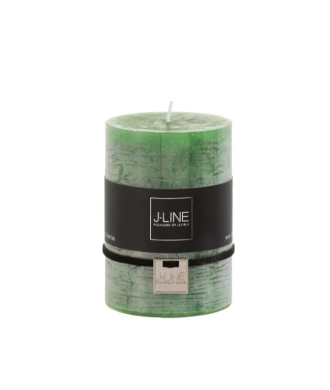 [80532] Bougie vert foncé 39H - J-LINE