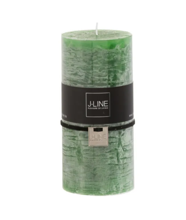 [80533] Bougie vert foncé 52H - J-LINE