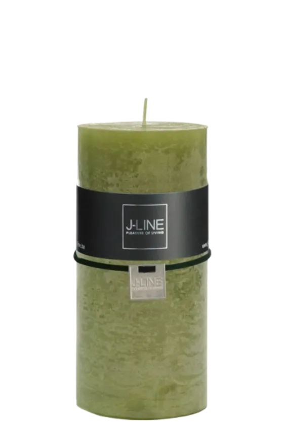 [93406] Bougie vert clair 52H - J-LINE