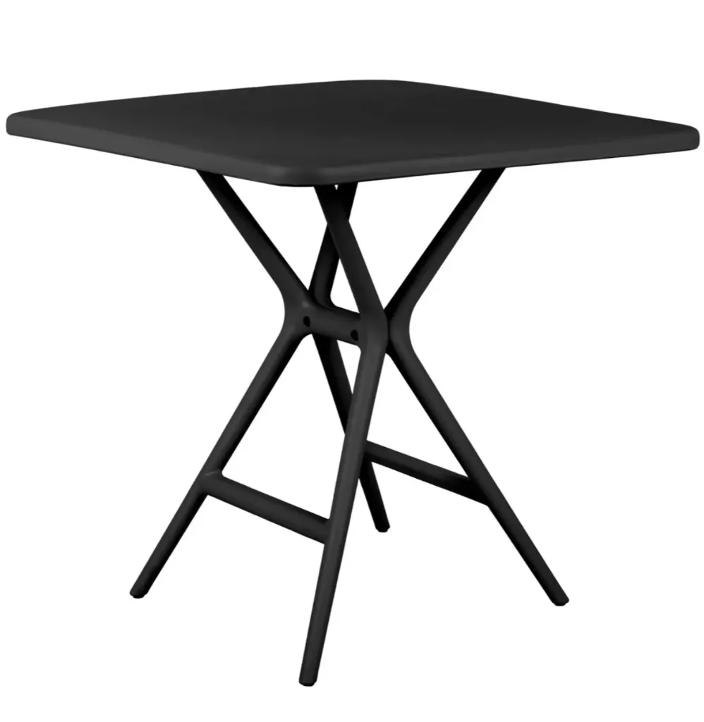 Mirth dining table PP black - PRESENT TIME