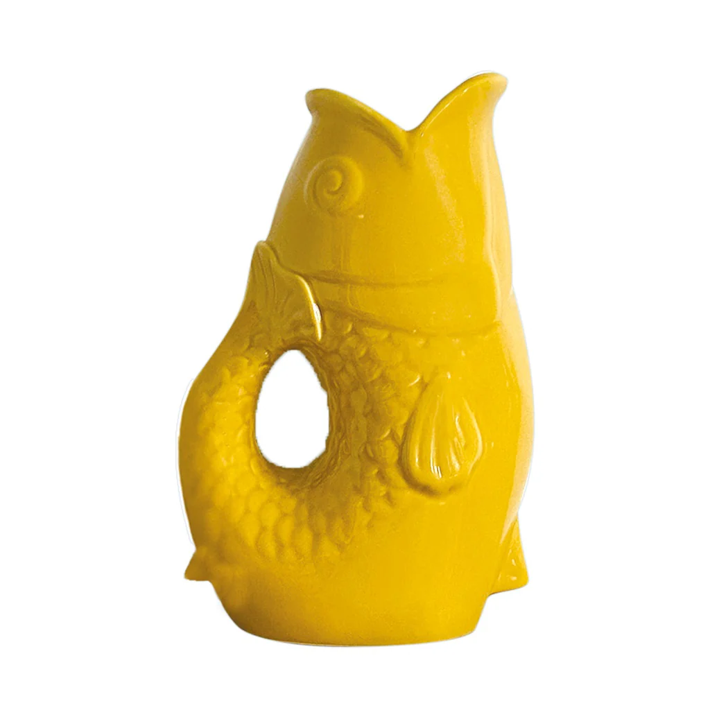 [016499] Vase pichet poisson safran - OPJET PARIS