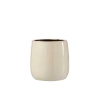 [22733] Cachepot blanc-L-J-LINE