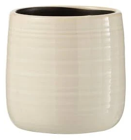 Cachepot blanc-S-J-LINE