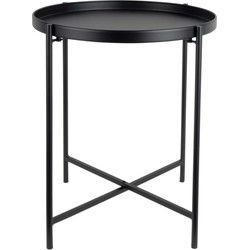 [LM2333BK] Table noire - 40x40x49cm - PRESENT TIME