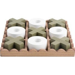 [PT4356GR] Jeux Tic-tac-toe army green - PRESENT TIME
