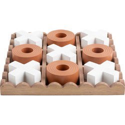 Jeux Tic-tac-toe brick orange - PRESENT TIME