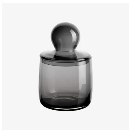 Boite avec couvercle gris 1,4L-ASA