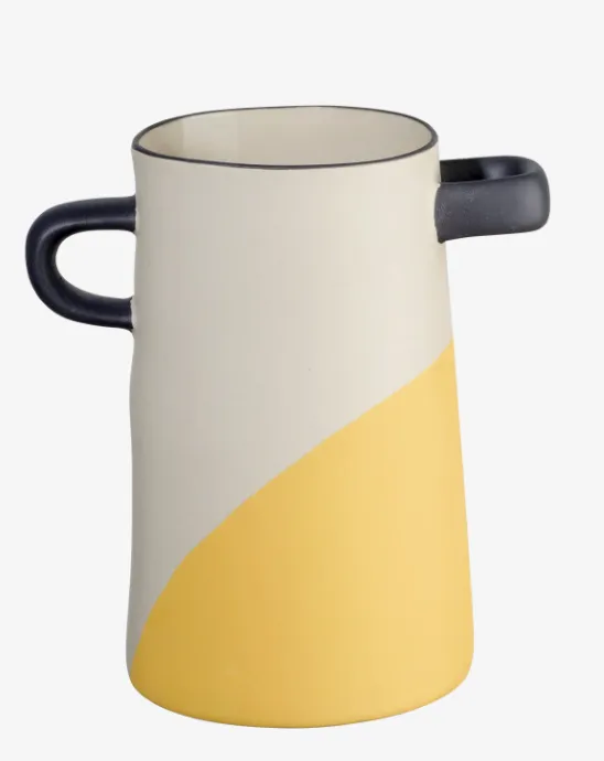 Vase jaune divisé-ASA