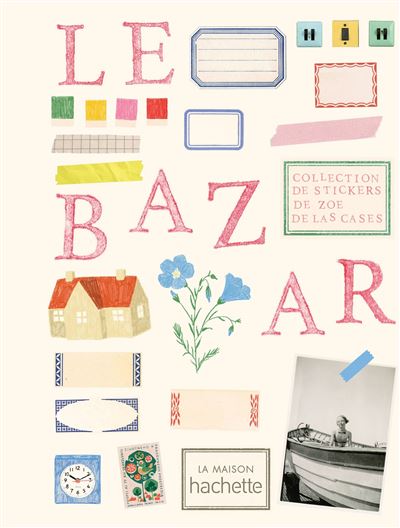 [6926437] Livre-Le bazar-stickers-HACHETTE