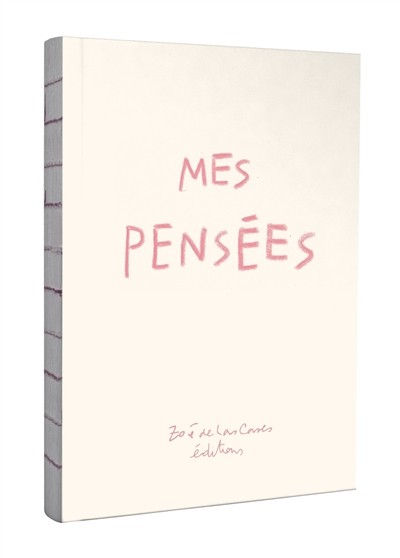 [2552365] Livre-Mes pensées-carnet-HACHETTE