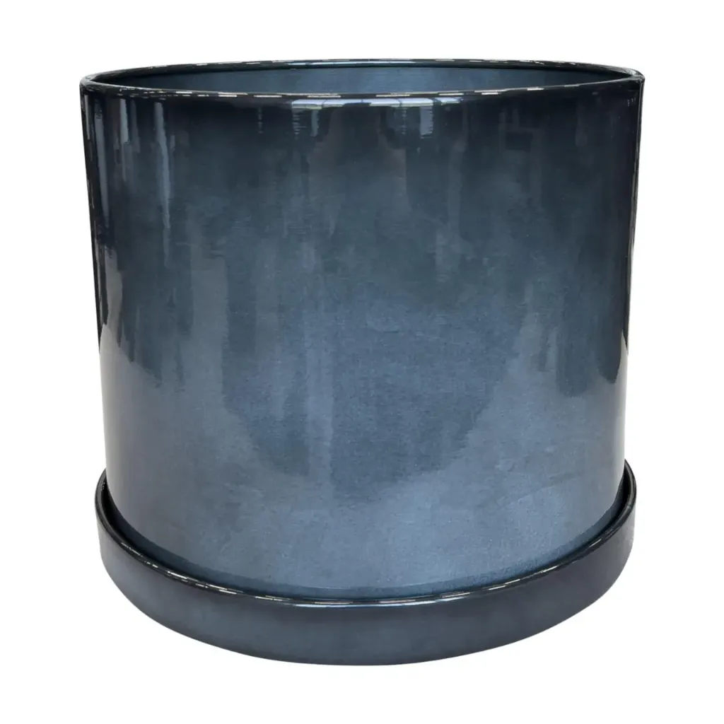 Pot bleu océan-31 cm-UPCYCLE
