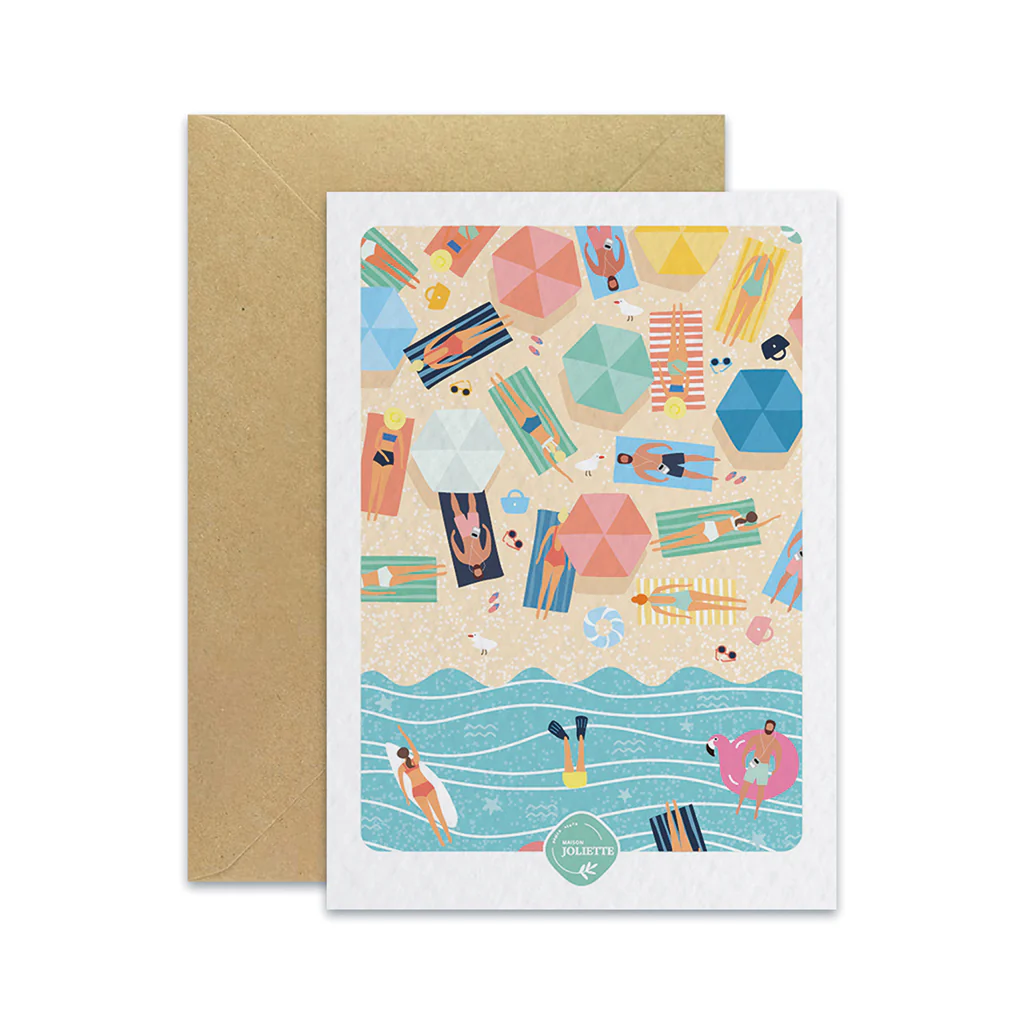 [PAP-CPA6-0009] Carte postale - Chill and splash - MAISON JOLIETTE
