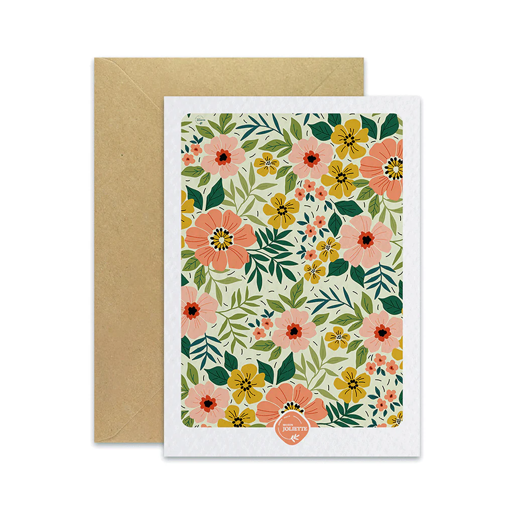 [PAP-CPA6-0003] Carte postale - Flowering- MAISON JOLIETTE
