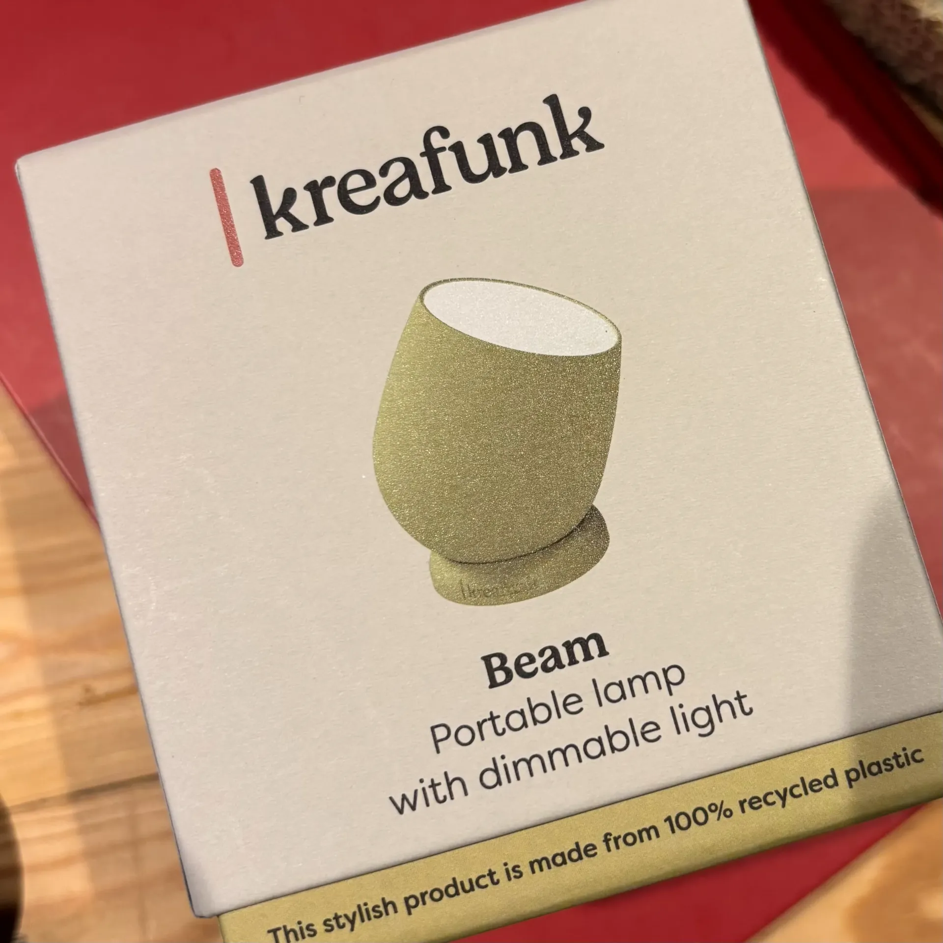 [KFYI18] Lampe beam vert- KREAFUNK