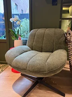 [017986] Fauteuil Pauline kaki - OPJET PARIS