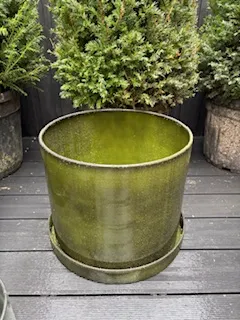 Pot vert algue-43cm-UPCYCLE