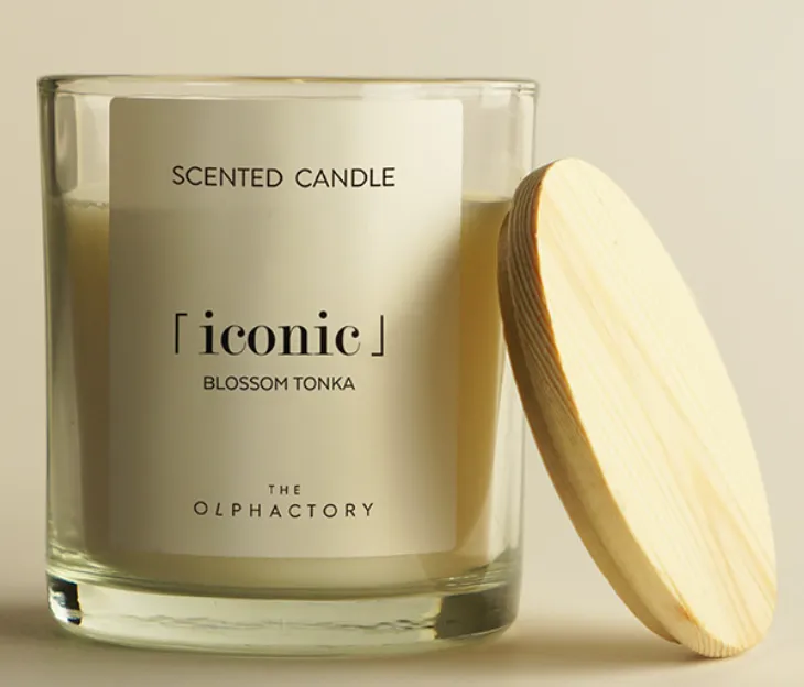 [VV401BKTO] Bougie blossom tonka iconic 200g - AOC