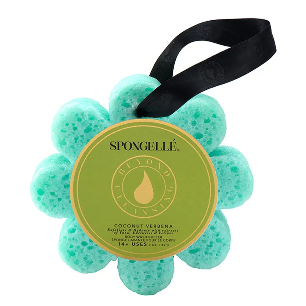 Mini éponge infusée voyage 50g  noix de coco verveine - PBI