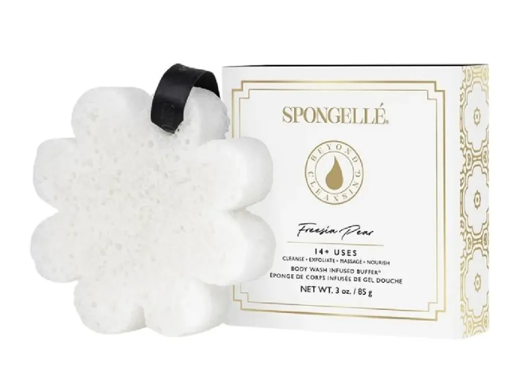 Mini éponge infusée voyage 50g  freesia poire - PBI