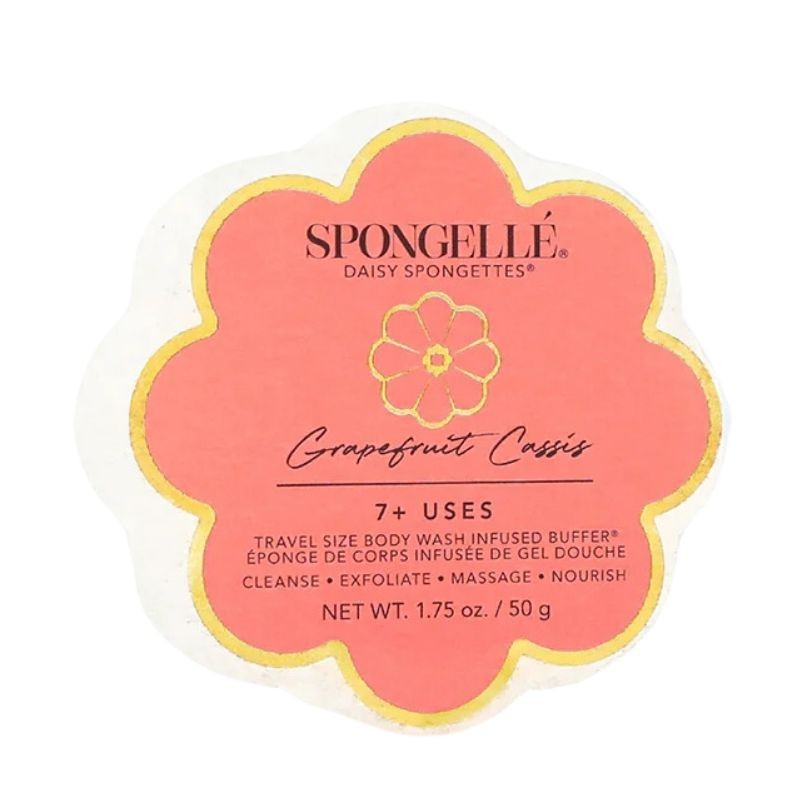 [ASTDCSPGGC] Mini éponge infusée voyage 50g pamplemousse cassis -PBI