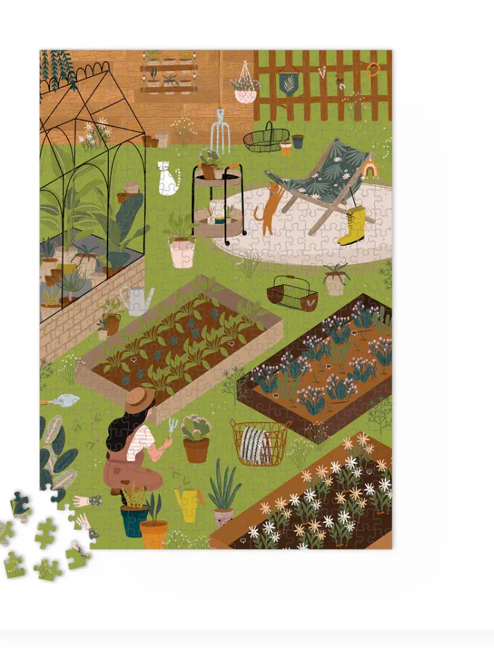 [PUZ-1000-0021] Puzzle 1000P-Jardin secret-MAISON JOLIETTE