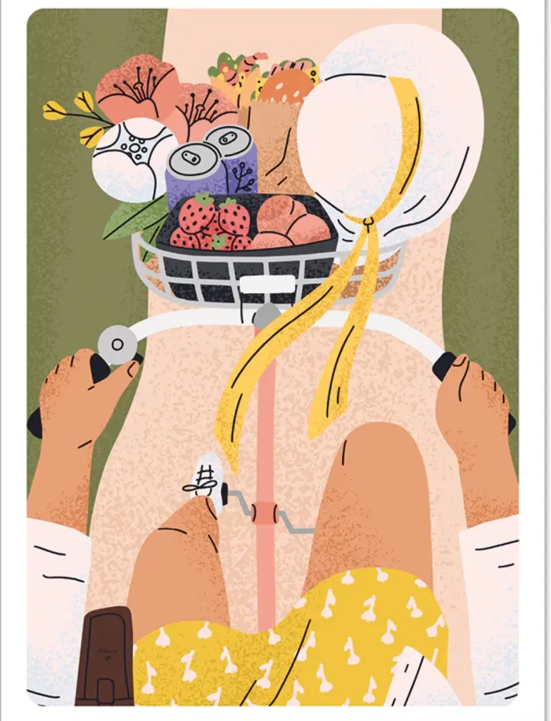 [PUZ-0500-0006] Puzzle 500P-A bicyclette-MAISON JOLIETTE