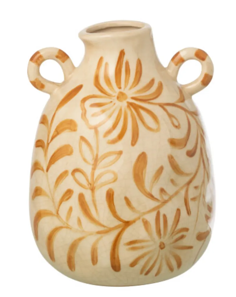 [63145] Vase fleurs grès-M-J-LINE