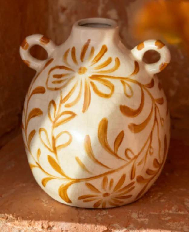 [63144] Vase fleurs grès-S- J-LINE