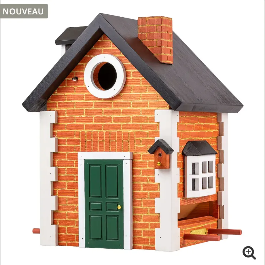 [WG1113] Multiholk Maison brique-WILDLIFE GARDEN