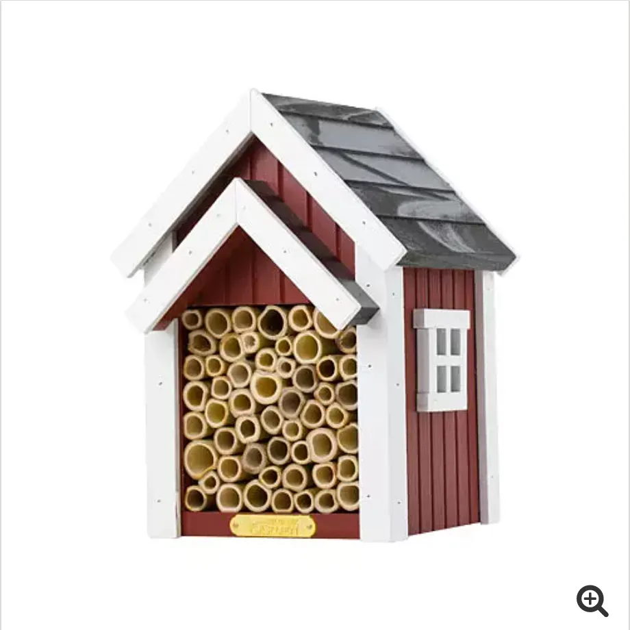 [WG311] Abri pour abeilles rouge-WILDLIFE GARDEN