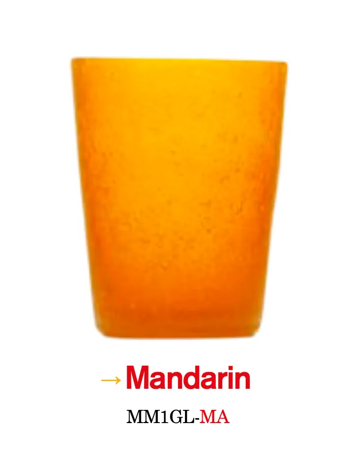 GLASS- MANDARIN - MEMENTO