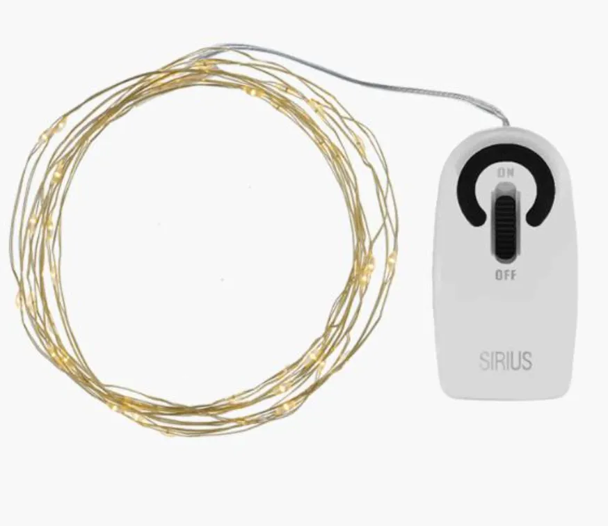 Guirlande 40 leds knirke - SIRIUS