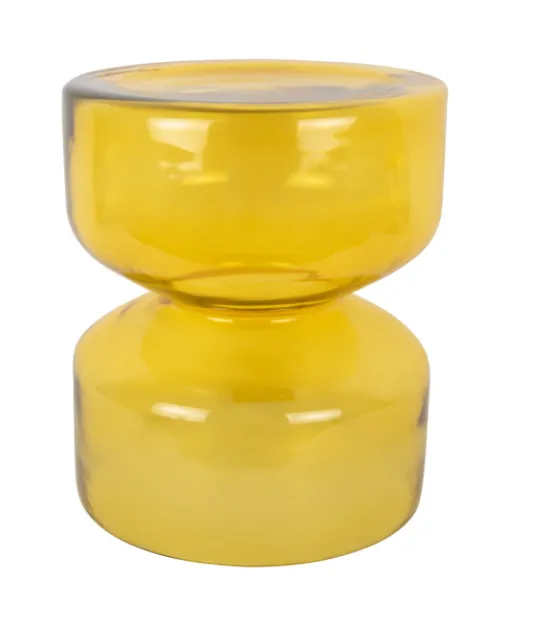 [LM2298YE] SIDE TABLE DOBLE MANGO YELLOW - PRESENT TIME