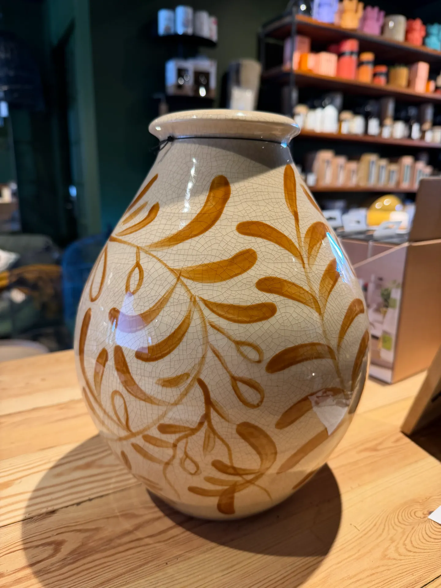 Vase fleurs grès-L- J-LINE