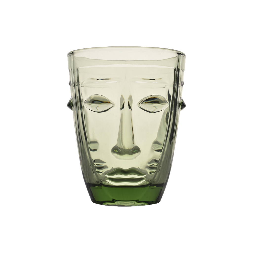 [013713] Verre visage vert - OPJET PARIS