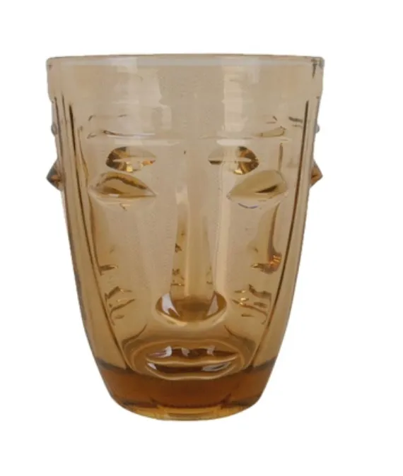 Verre visage ambre - OPJET PARIS
