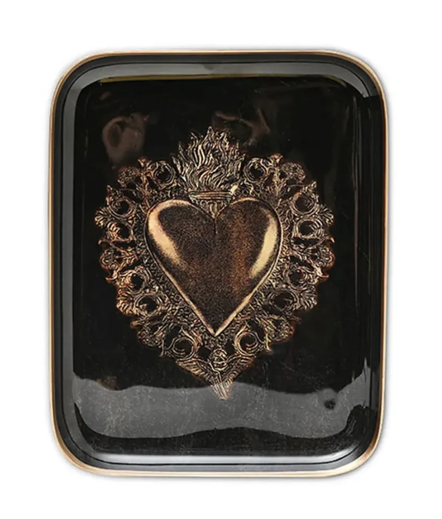 [RBC-5851/4] Demi plateau coeur maria - BONCOEURS