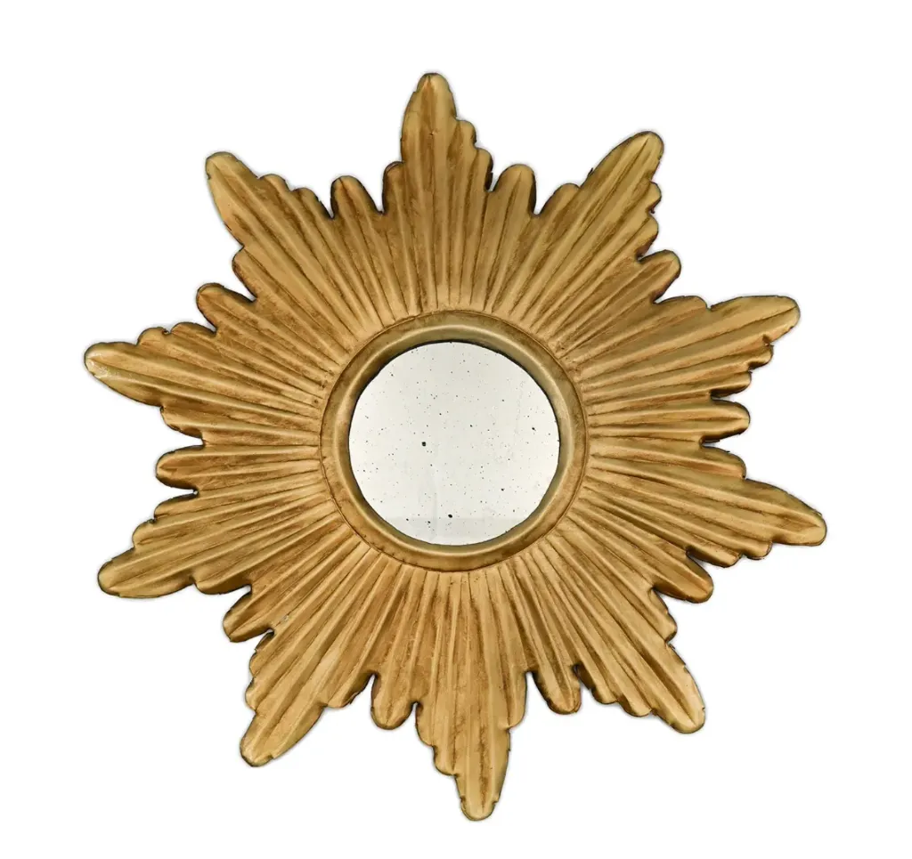 [EW-6682-LG/4] Miroir ex voto soleil grand - BONCOEURS