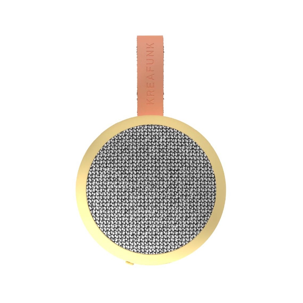 [KFWT146] Enceinte aGO 2 FABRIC JAUNE - KREAFUNK